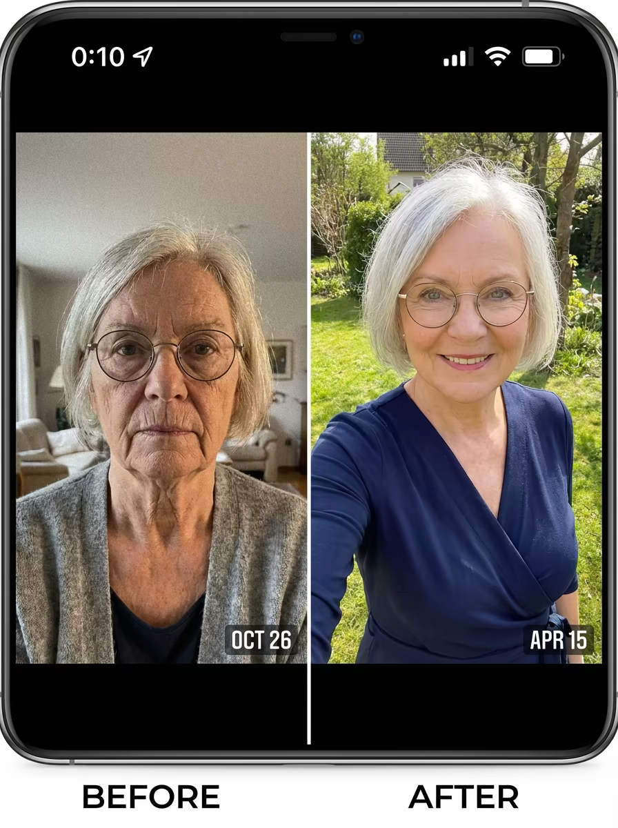 Renate Vorher/Nachher